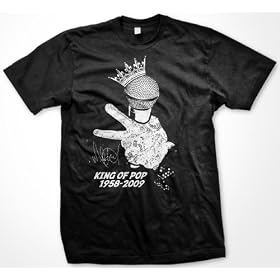 Michael Jackson King of the Microphone Tee