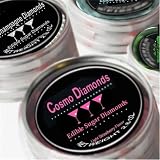Incredible Edible Cosmo Pink Sugar Diamonds in Tin