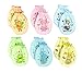 Lucky Lucky 6 Pairs Mix Colors Scratch Mittens Gloves Cotton Baby Newborn