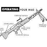 Operators Manual M60 Machine Gun Cartoon 1970, Plus 500 free US military manuals and US Army field manuals when you sample this book
