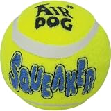 KONG Air Dog Squeakair Tennis Balls Dog Toy, Medium, Yellow, 3/pack
