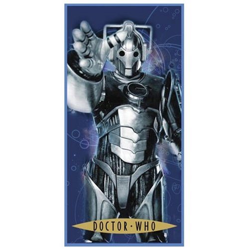 Zap Dr Who Cyberman Printed Towel