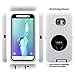 ULAK Galaxy S6 Edge Plus Case, 2 in 1 Hybrid Case Shock Resistant Design w/Rotating Belt Clip Holster Kickstand for Samsung Galaxy S6 Edge Plus (5.7