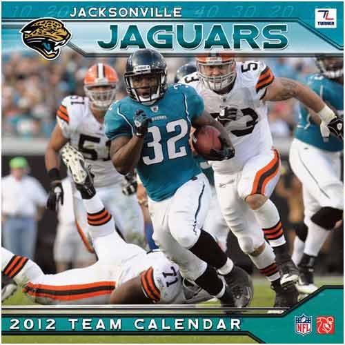 Turner Jacksonville Jaguars 2012 12 x12 Wall Calendar