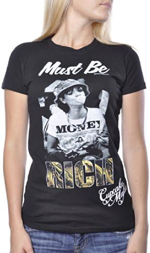 Cupcake Mafia Must Be Rich Money Riri Music Shirt Large
