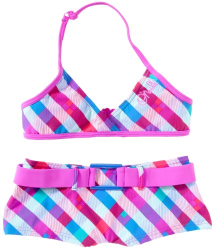 O\'Neill Kinder Bikini CHECKMAID HALTER, BLUE AOP W/ PIN, 176 Preisvergleich