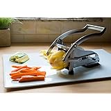 Westmark Germany Potato Vegetable French Fry Cutter 3 Interchangeable Blades Stainless Steel
