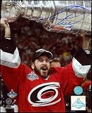 Mark Recchi Carolina Hurricanes Autographed/Hand Signed 8X10 Cup Photo