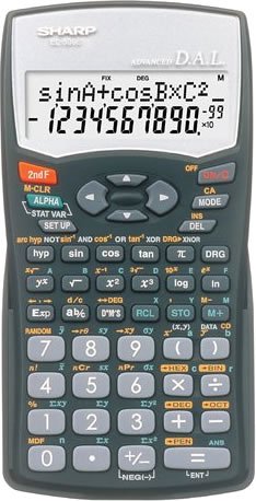 SHARP ピタゴラス スタンダード関数電卓 測量士試験・土地家屋調査士試験対応 128関数・機能 10桁 EL-509E-X