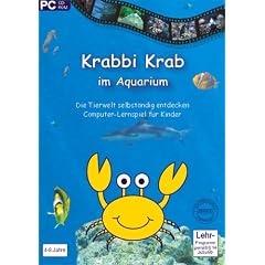Krabbi Krab im Aquarium, 1 CD-ROM Die Tierwelt selbst�ndig entdecken. Computer-Lernspiel f�r Kinder. F�r Windows 98SE/ME/XP