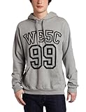 WeSC Men's Football Sweatshirt, Grey Melange, X-Large