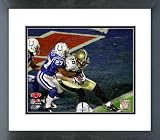 Jeremy Shockey Super Bowl XLIV Touchdown Framed Picture