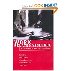 Work-related Violence: Assessment and Intervention