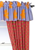 Review LittleMissMatched 1C68691 / LittleMissMatched Kooky Flowers 63-Inch Drapes
