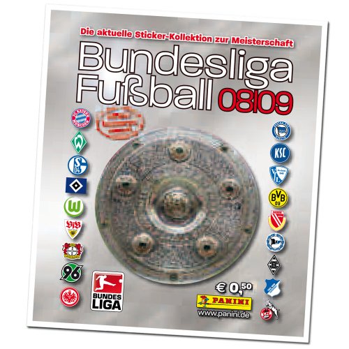 City Travel Guides Discounted  Spielwaren : Panini PN2008, Bundesliga Saison 2008/09 Sticker Display mit 100 Tüten