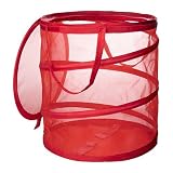 Airy Laundry Basket, Red Volume 79 Litre