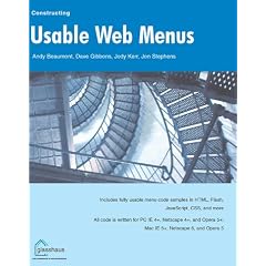 Usable Web Menus (Constructing)