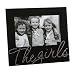 "The Girls" Black Glass /Crystal Frame 15cm x 10cm (6" x 4")