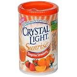 Crystal Light Sunrise, Tangerine Strawberry, 1.69-Ounce Canisters (Pack of 4)