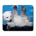 Baby Polar Bear Large Mousepad mouse pad Great Gift Idea