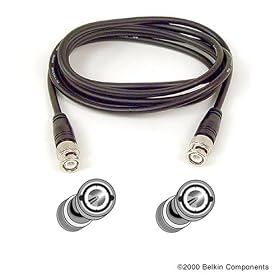 Belkin RG58 Thin Ethernet Cable 50ohm BNC 25m