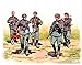 GERMAN ELITE INFANTRY, EASTERN FRONT 5 FIG WWII 1/35 MASTER BOX 3583