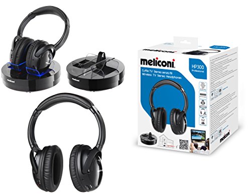 Cuffie TV Wireless Meliconi HP Easy Digital Bundle - Stereo, Ricaricabili, Con Base Trasmettitore - Foto 10