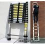 NEW 3.8 M 12.5 FT FOLDING TELESCOPIC LADDER LOFT TL380
