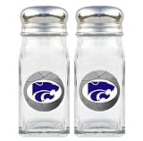 Review Bergamot  / Kansas State Wildcats NCAA Basketball Salt/Pepper Shaker Set