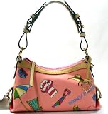 AUTHENTIC DOONEY & BOURKE MIAMI MINI EAST WEST SLOUCH BAG SB724 (Pink)