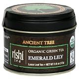 Rishi Tea Organic Emerald Lily Loose Tea, 0.6-Ounce Mini-Tin (Pack of 4)