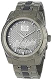 Marc Ecko Men's E14542G1 The Daily Gun-Metal-Plated Steel Bracelet Watch