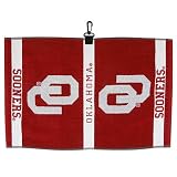 Team Effort Oklahoma Sooners Woven Jacquard Towel