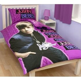 Justin Bieber 'Fever' Duvet Cover & Pillowcase