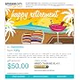 Amazon Gift Card - E-mail - Happy Retirement by Amazon