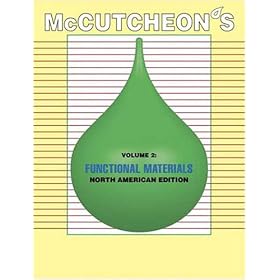 Mccutcheons Functional Materials - North American ed C-W Int by