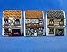 Porcelain China Collectable - Miniature House Thimbles Set of Three - Trades