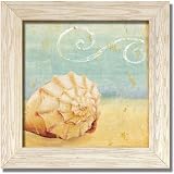 Set/2 Dream Sea Shell Bathroom Decor Framed Art Print