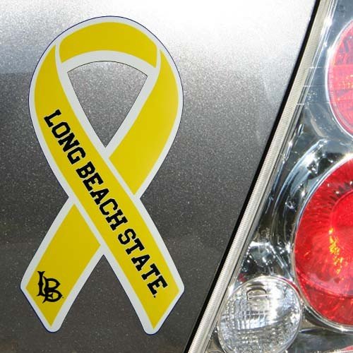 Long Beach State 49ers Ribbon Magnet