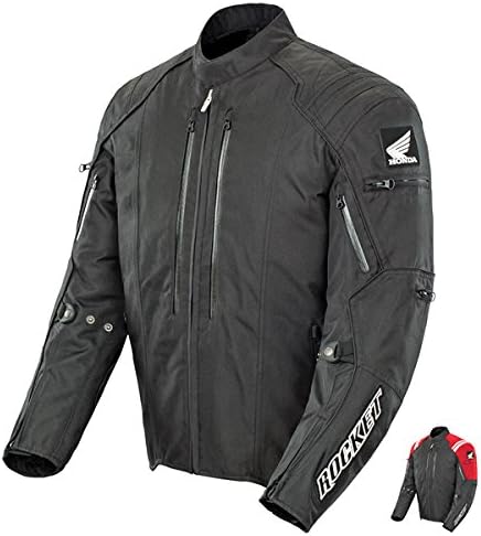 Joe Rocket Honda Racing CBR Textile Jacket Black/Black Mens XL