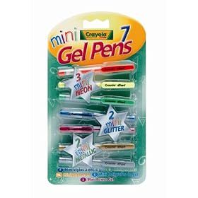 Crayola Mini Gel Pens (7 Pack)
