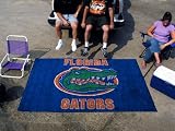 NCAA Florida Gators Team Logo XL 5 X 8 Tailgate Rug