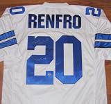 Mel Renfro Signed White Jersey - Dallas Cowboys - NFL Hall of Fame