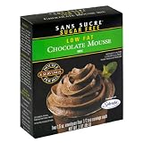 Review San Sucre  / Sans Sucre Sugar-Free Low-Fat Chocolate Mousse Mix, 3-Ounce Packages (Pack of 12)