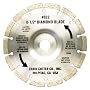 Crain 822 6-1/2-Inch Segmented Diamond Saw Blade for 812H Super Saw