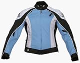 JOE ROCKET LOTUS WOMENS TXT JACKET SKYBLUE/WHITE/BK XS 6613201
