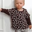 Sckoon Organic Cotton Baby Wa-Tee - Temple Brown 6-12mo