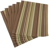DII Garden Grove Stripe Placemat, Set of 6
