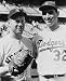Sandy Koufax with Whitey Ford 16 x 20 Unframed Black & White Photograph