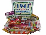 70th Birthday Gift 1941 - Retro Nostalgic Candy